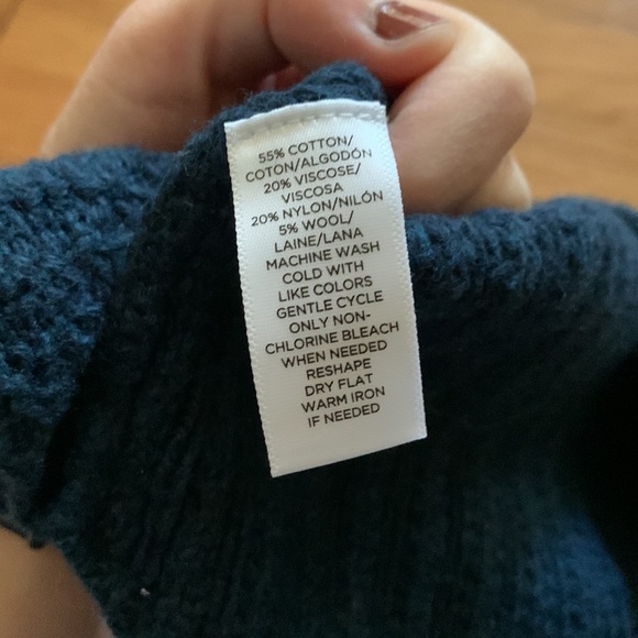 LOFT Blue Sweater - Picture 7 of 7